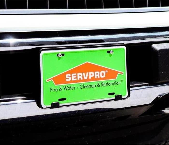 SERVPRO of East Memphis license plate